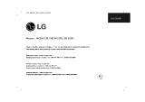 LG MCD-U23X Kullanım kılavuzu