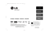 LG DVX497K Kullanım kılavuzu