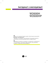 LG W2600HP-BF El kitabı