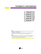 LG L196WTQ-WF El kitabı
