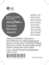 LG NP5550WG Kullanici rehberi