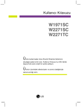 LG W2271SC-PF El kitabı