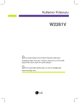 LG W2261V-PF El kitabı