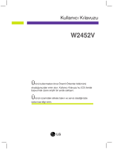 LG W2452V-PF El kitabı