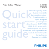 Philips SA2RGA04S/97 Hızlı başlangıç ​​Kılavuzu
