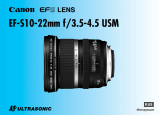 Canon EF-S 10-22mm f/3.5-4.5 USM Kullanım kılavuzu