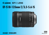 Canon EF-S 18-135mm f/3.5-5.6 IS Kullanım kılavuzu