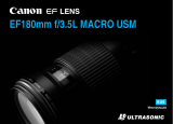 Canon EF 180mm f/3.5L Macro USM Kullanım kılavuzu