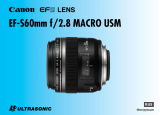 Canon EF-S 60mm f/2.8 Macro USM Kullanım kılavuzu