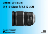 Canon EF-S 17-55mm f/2.8 IS USM Kullanım kılavuzu