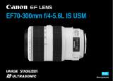 Canon EF 70-300mm f/4-5.6L IS USM Kullanım kılavuzu