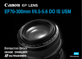 Canon EF 70-300mm f/4.5-5.6 DO IS USM Kullanım kılavuzu