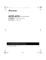 Pioneer HTP-072 Kullanım kılavuzu