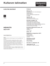 Indesit AQC9 BF7 T (EU) Kullanici rehberi