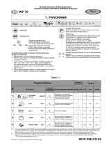 Whirlpool WP 76/1 Kullanici rehberi