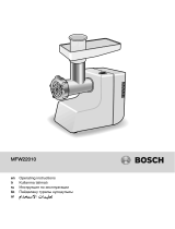 Bosch MFW22010/01 Kullanım kılavuzu