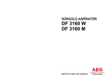 Aeg-Electrolux DF3160W Kullanım kılavuzu