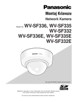 Panasonic WVSF332 Kullanma talimatları