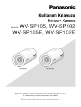 Panasonic WVSP105 Kullanma talimatları