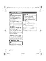 Panasonic HC-W580 El kitabı