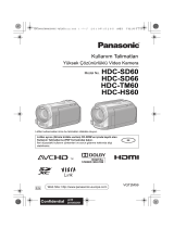 Panasonic HDCSD66 El kitabı