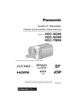 Panasonic HDCSD99EG Kullanma talimatları