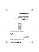 Panasonic HMTA1EG Kullanma talimatları