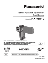 Panasonic HXWA10EG Hızlı başlangıç ​​Kılavuzu