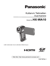 Panasonic HXWA10EG Kullanma talimatları