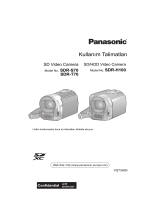 Panasonic SDRH100EG Kullanma talimatları