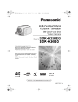 Panasonic SDRH20EG Kullanma talimatları