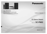 Panasonic SCPM02 Kullanma talimatları