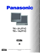 Panasonic TX21JT1C Kullanma talimatları