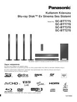 Panasonic sc btt770 manual El kitabı