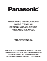 Panasonic TX32DSW354 Kullanma talimatları