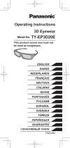 Panasonic TYEP3D20E Kullanma talimatları