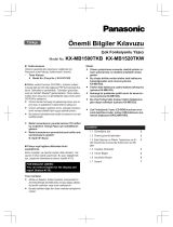 Panasonic KXMB1520TKW Kullanma talimatları