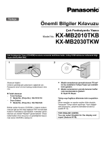 Panasonic KXMB2010TKB Kullanma talimatları