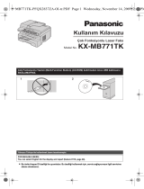 Panasonic KXMB771TK Kullanma talimatları