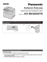 Panasonic KXMC6020TK Kullanma talimatları
