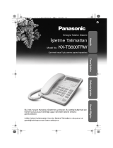 Panasonic KXTS600TRW Kullanma talimatları