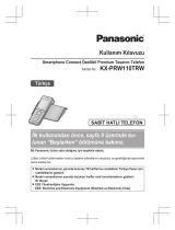 Panasonic KXPRW110TR Kullanma talimatları