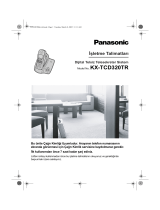 Panasonic KXTCD320TR Kullanma talimatları