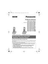 Panasonic KXTG1611TRH El kitabı