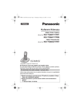 Panasonic KXTG6411TRS Kullanma talimatları