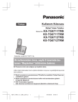 Panasonic KXTG6711TR Kullanma talimatları