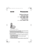 Panasonic KXTG8011TR Kullanma talimatları