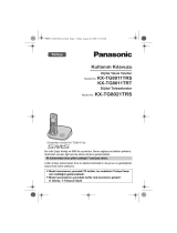 Panasonic KXTG8011TR Kullanma talimatları