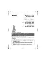 Panasonic KXTG8051TRW Kullanma talimatları