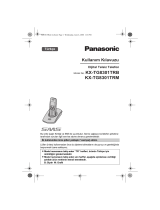 Panasonic KXTG8301TR Kullanma talimatları